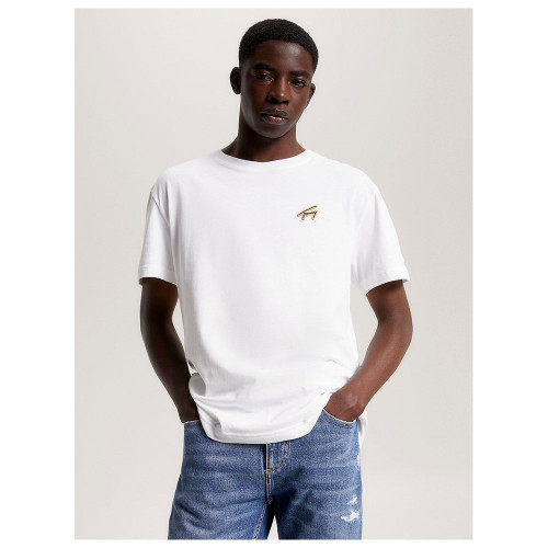 Tommy Hilfiger Ανδρική κοντομάνικη μπλούζα Classic Gold Signature Tee